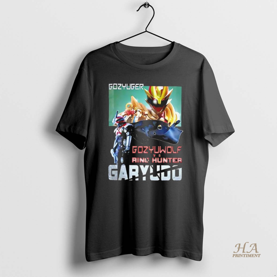 Official Gozyuwolf Vs Ring Hunter Garyudo T-Shirts, Hoodie, Sweatshirt | InkNestWear.com