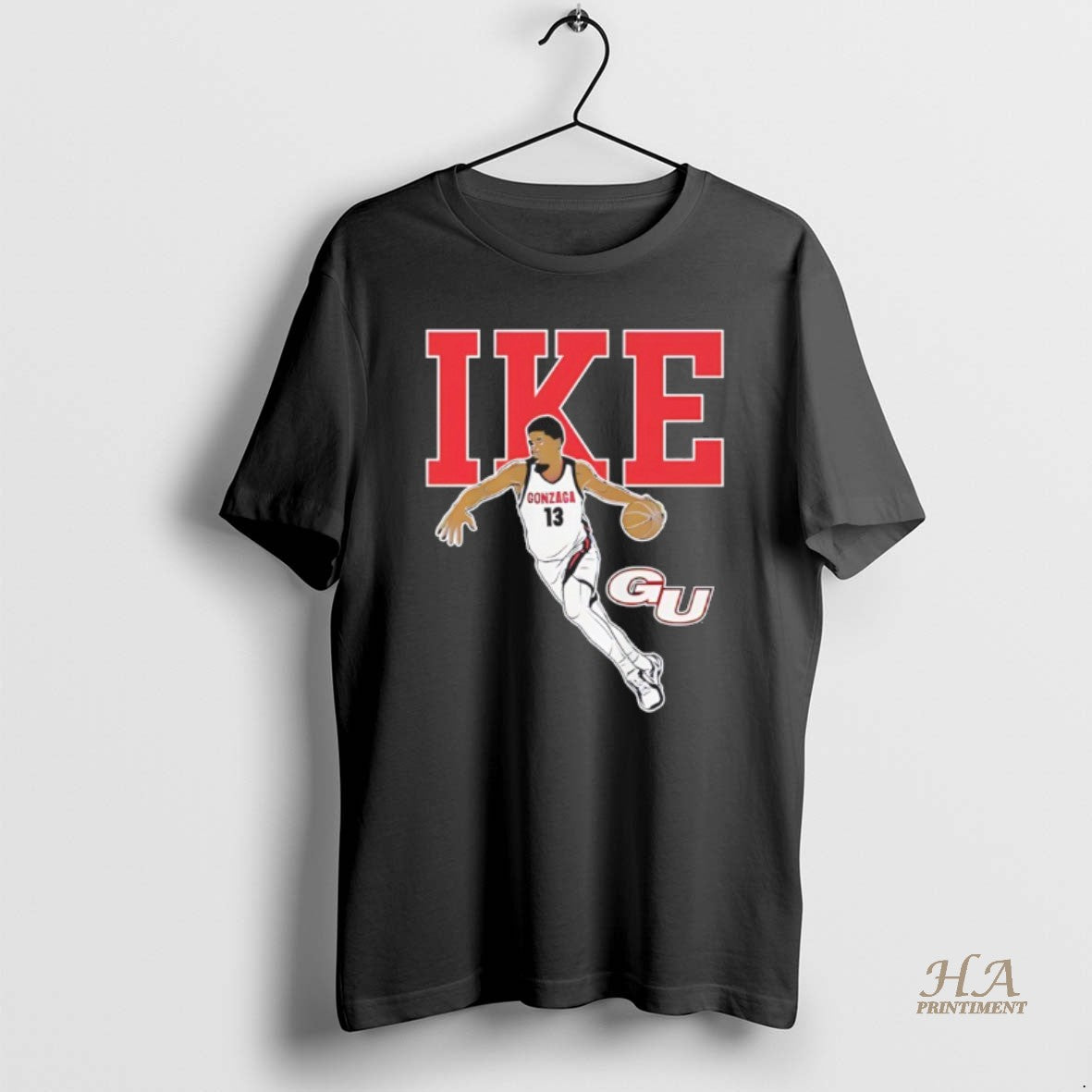 Official Graham Ike Gonzaga Bulldogs Basketball Player Pose Star T-Shirts, Hoodie, Sweatshirt | InkNestWear.com