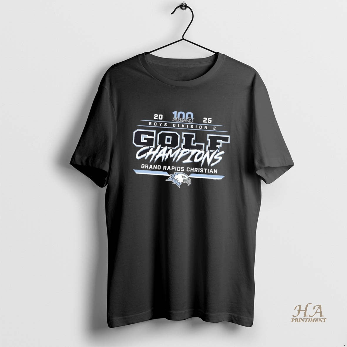 Official Grand Rapids Christian 2025 Boys Golf D2 Champions T-Shirts, Hoodie, Sweatshirt | InkNestWear.com