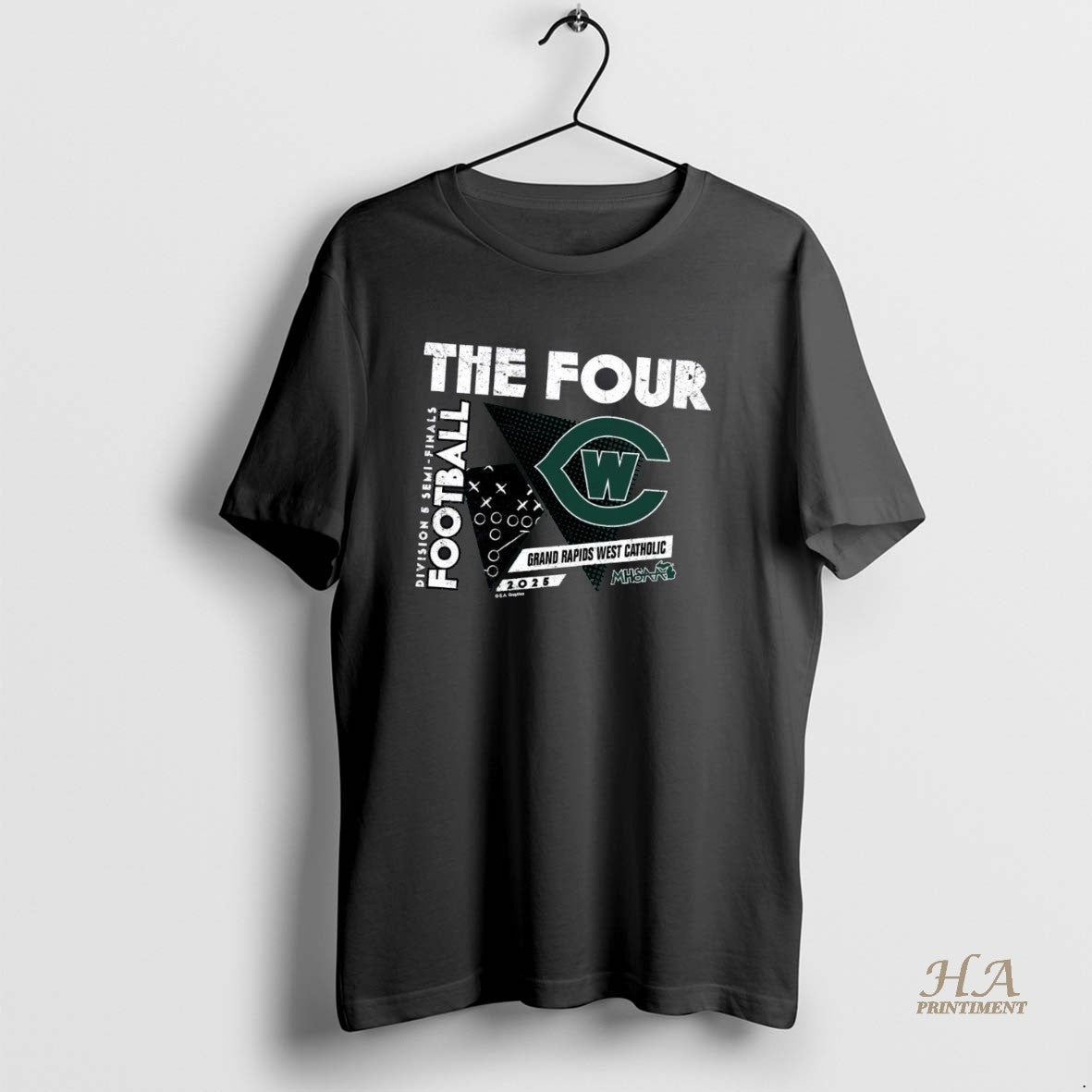 Official Grand Rapids West Catholic 2025 D5 Semifinals The Four T-Shirts, Hoodie, Sweatshirt | InkNestWear.com