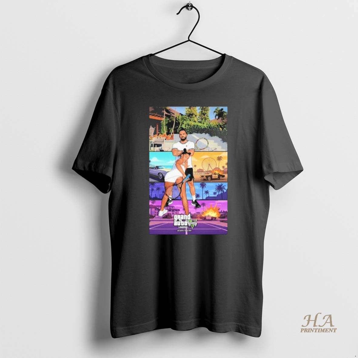Official Grand Theft Auto V Tennis Sexyy Red X Drake T-Shirts, Hoodie, Sweatshirt | InkNestWear.com