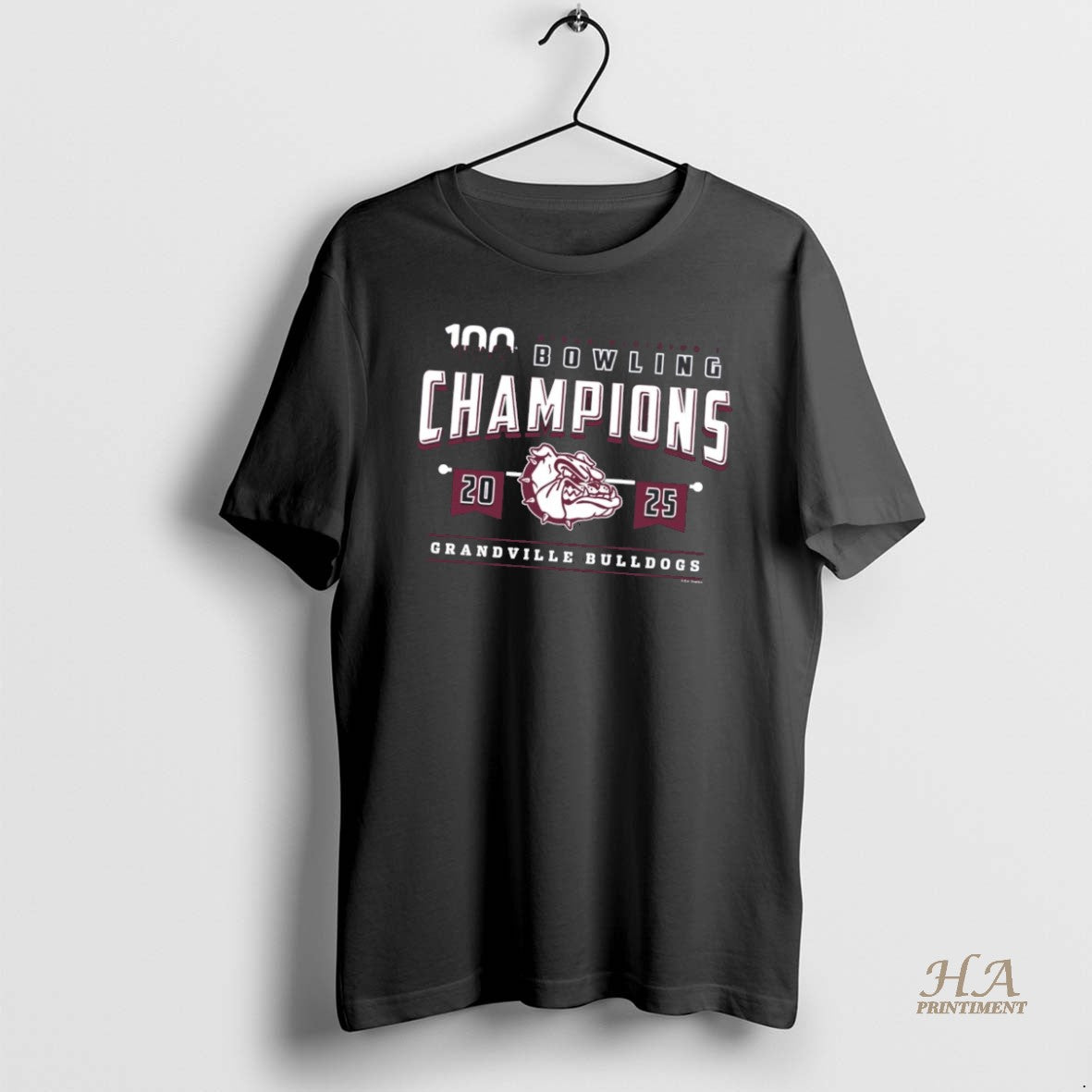 Official Grandville Bulldogs 2025 Girls Bowling D1 Champions T-Shirts, Hoodie, Sweatshirt | InkNestWear.com