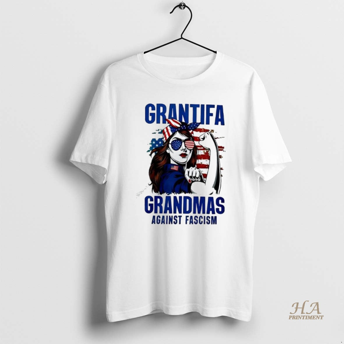 Official Grantifa Grandmas Against Fascism Woman Stronger T-Shirts, Hoodie, Sweatshirt | InkNestWear.com