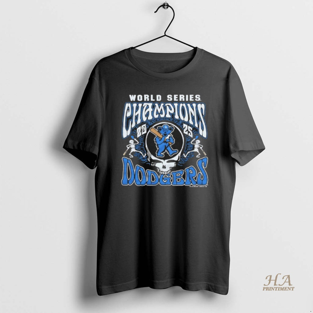 Official Grateful Dead X Los Angeles Dodgers World Series Champions 2025 T-Shirts, Hoodie, Sweatshirt | InkNestWear.com