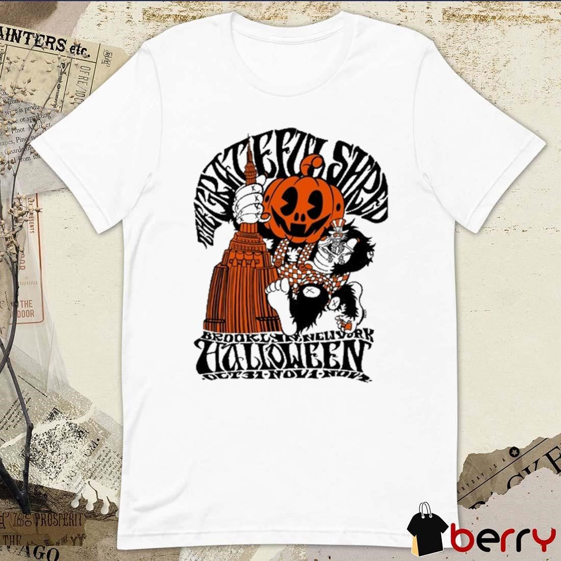 Grateful Shred Halloween At Brooklyn Bowl On Oct 31-Nov 1 2024 t-shirt