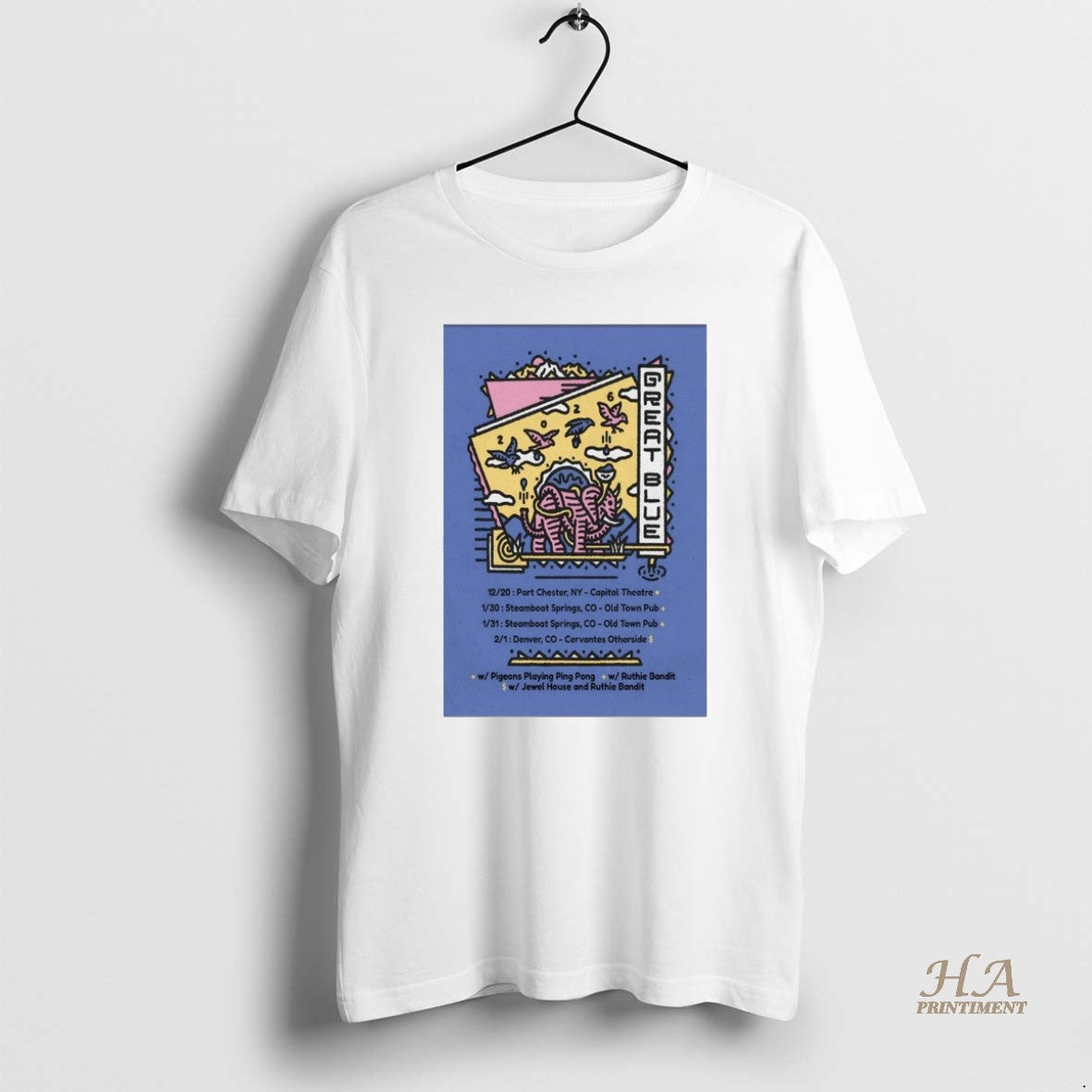 Official Great Blue Colorado Tour 2025 2026 December 20 Port Chester Ny Capitol Theatre T-Shirts, Hoodie, Sweatshirt