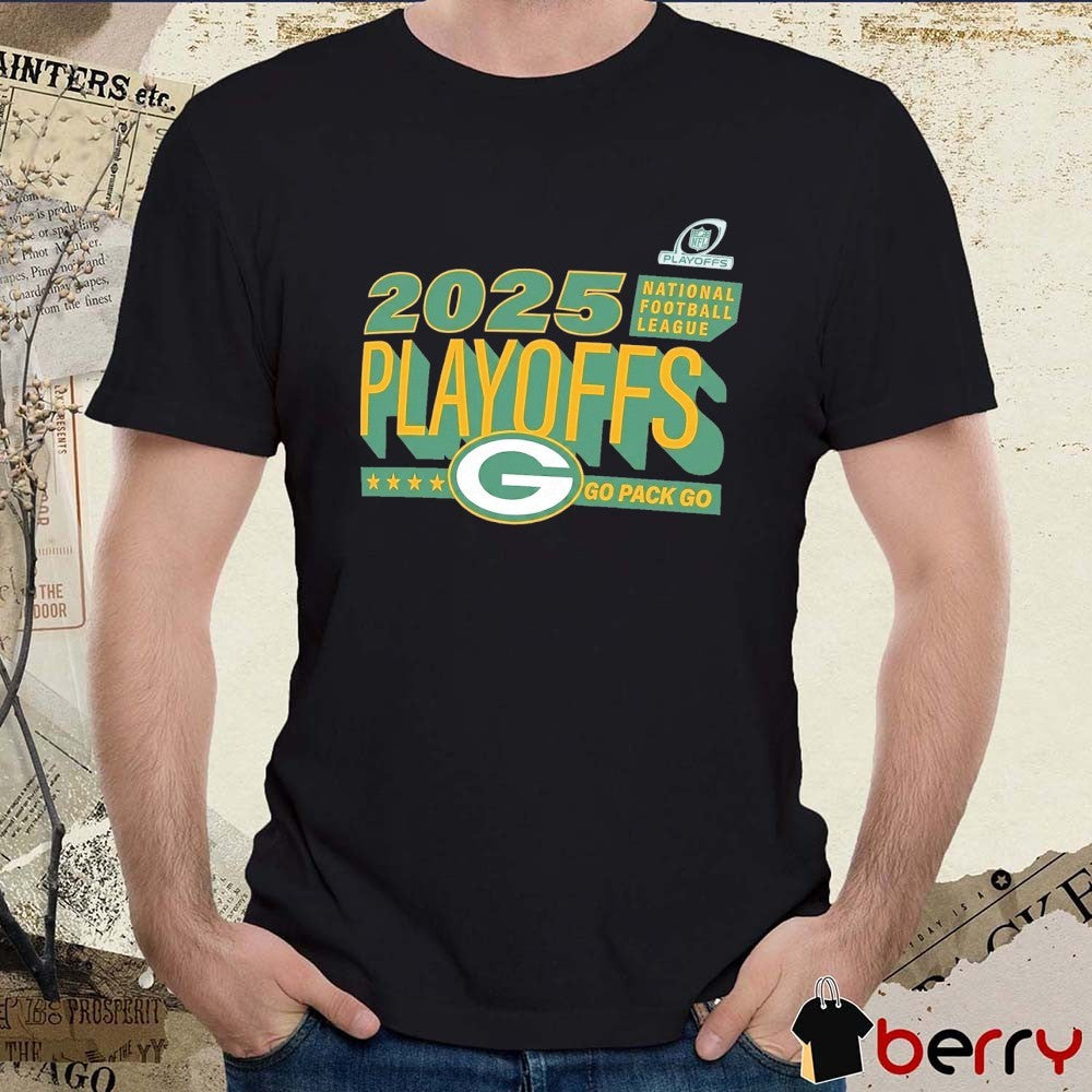 Green Bay Packers 2025 National Football League Playoffs Ready Go Pack Go t-shirt