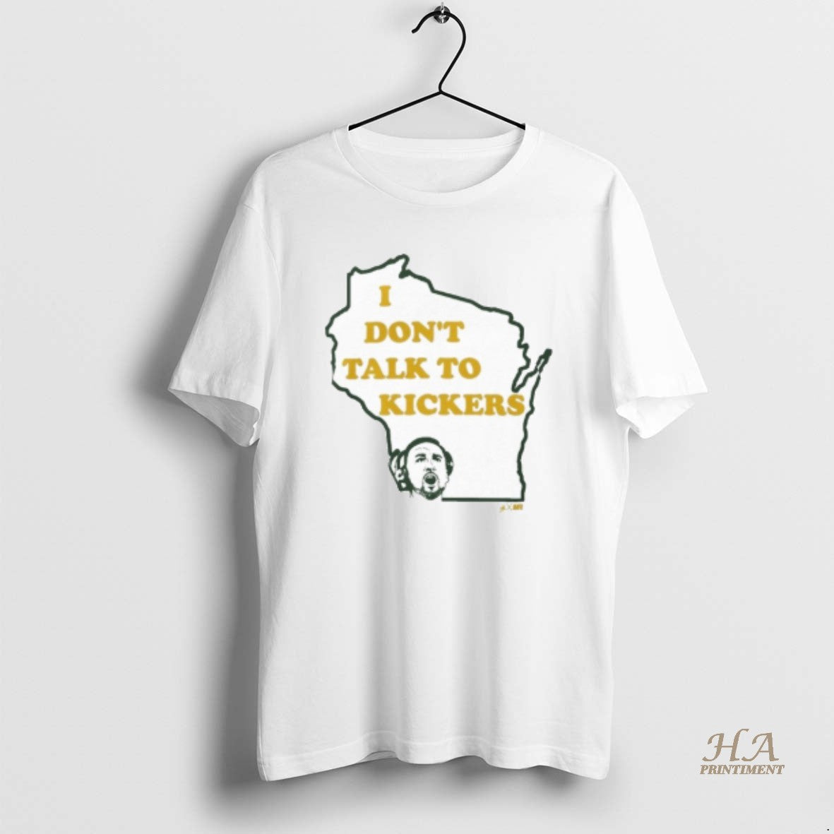 Official Green Bay Packers I Dont Talk To Kickers T-Shirts, Hoodie, Sweatshirt | InkNestWear.com