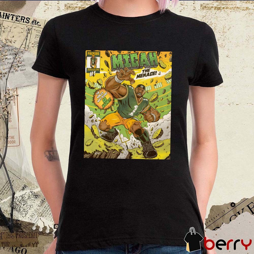 Green Bay Packers Micah Parsons Micah the Menace The World’s Most Feared QB Magnet Poster t-shirt