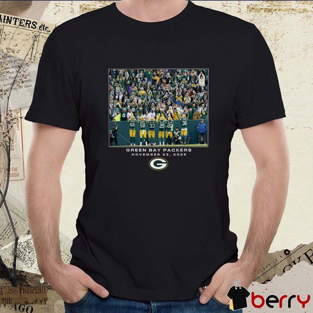 Green Bay Packers NFL Flash Features Week 12 November 23 2025 t-shirt