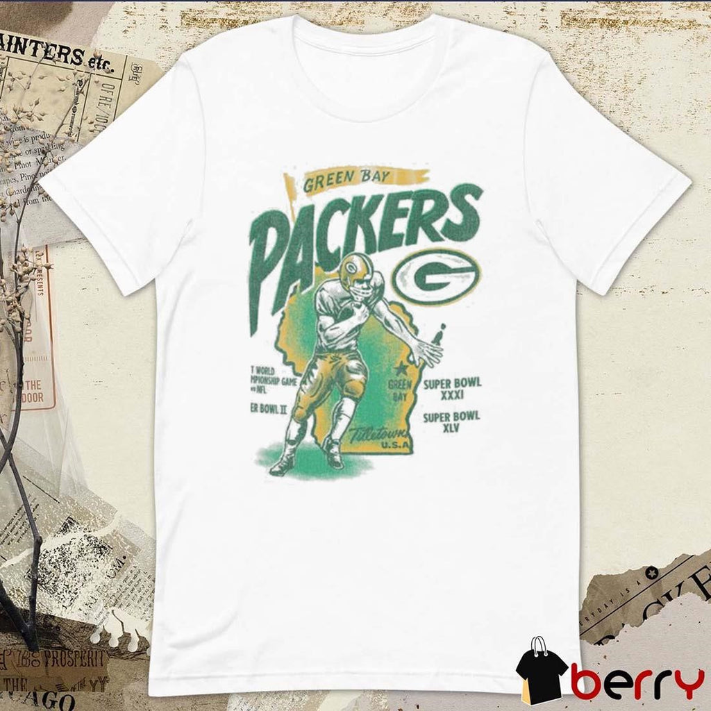 Green Bay Packers World Championship Game NFL Super Bowl XXXI Sigma Foundation t-shirt