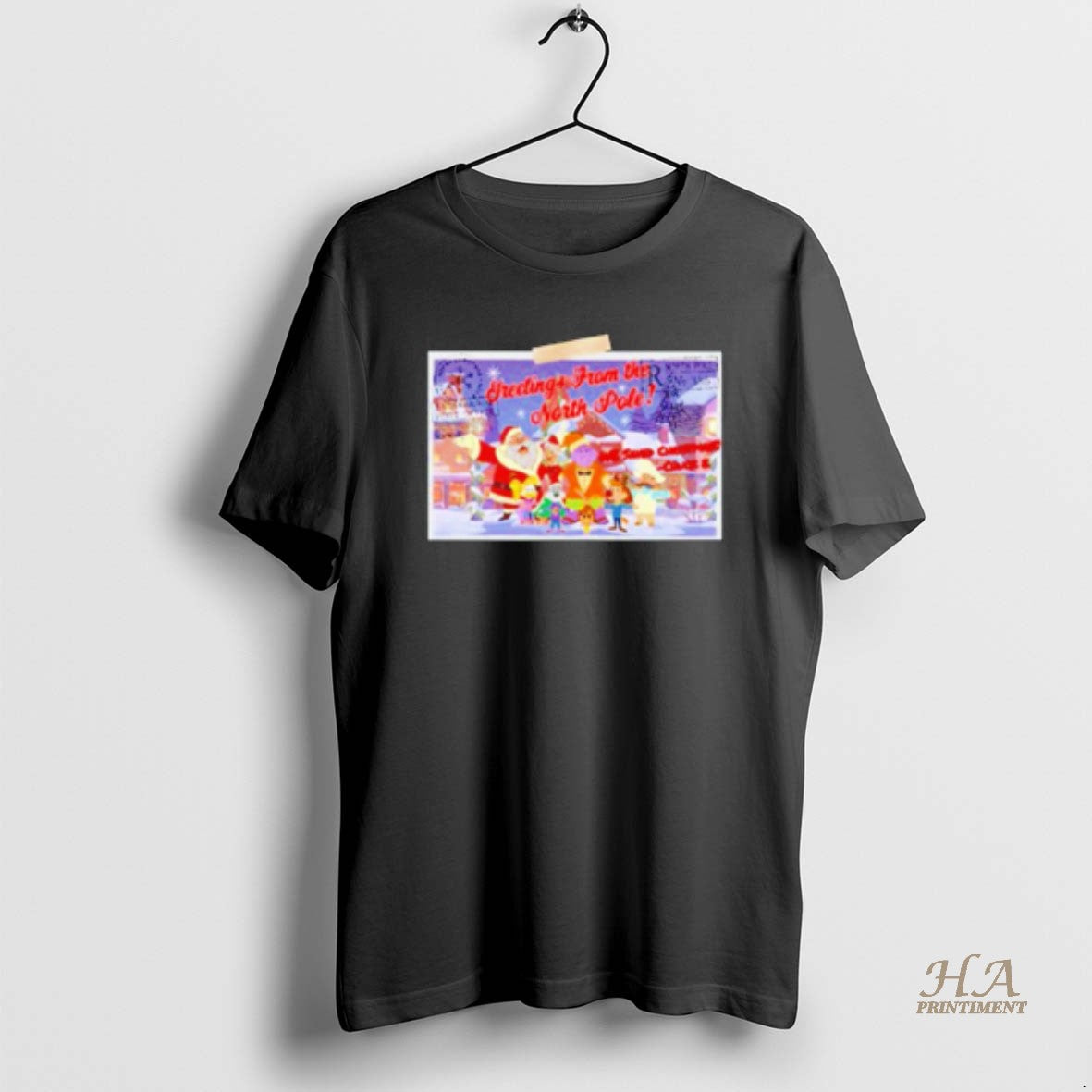 Official Greetings From The North Pole Santa Christmas T-Shirts, Hoodie, Sweatshirt | InkNestWear.com