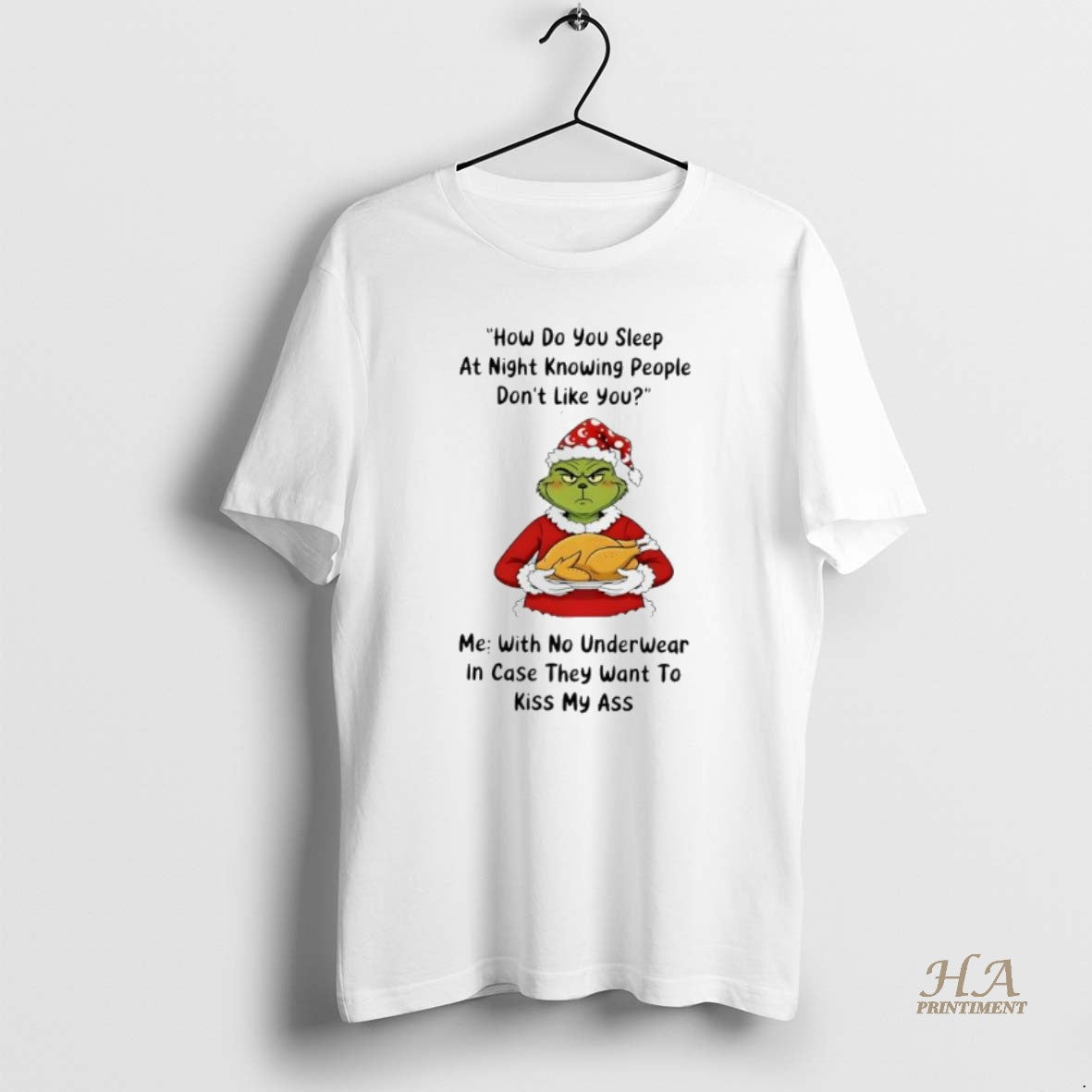 Official Grinch Christmas How Do You Sleep At Night Knowing People Dont Like You T-Shirts, Hoodie, Sweatshirt