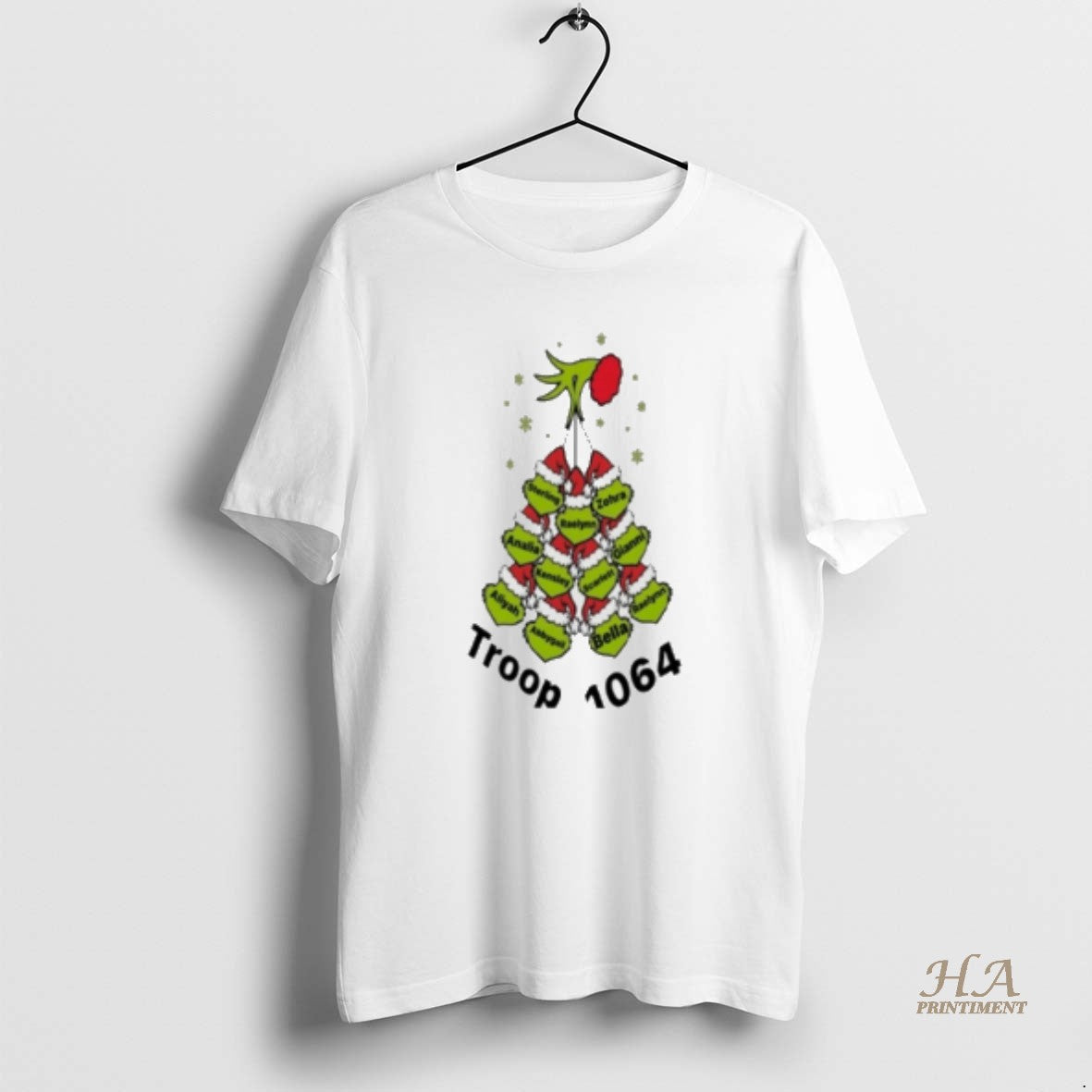 Official Grinch Christmas Tree Troop 1064 T-Shirts, Hoodie, Sweatshirt | InkNestWear.com