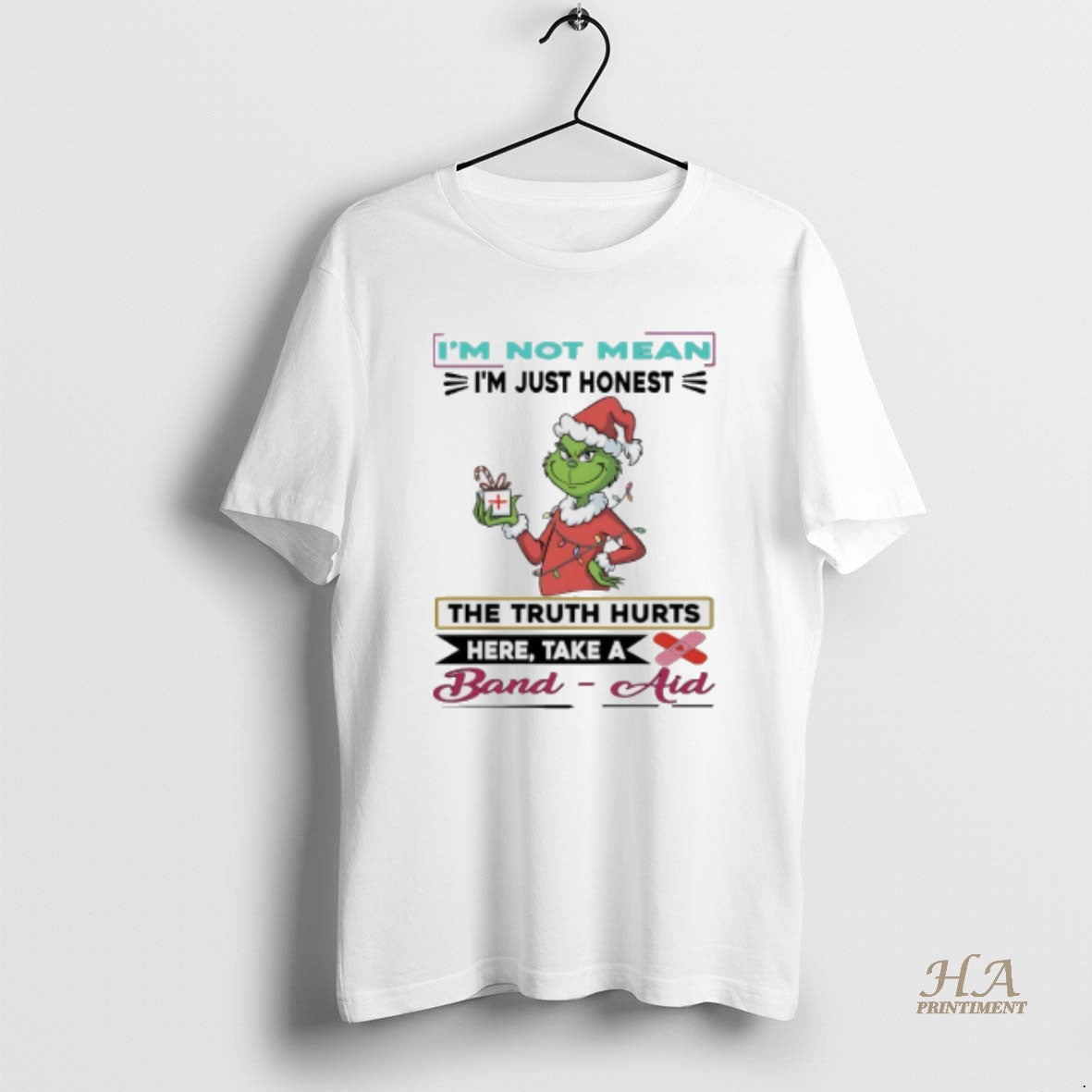 Official Grinch Christmas Light Im Not Mean Im Just Honest The Truth Hurts Here Take T-Shirts, Hoodie, Sweatshirt