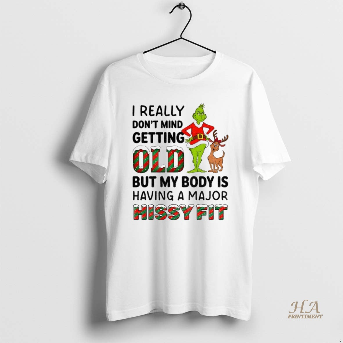Official Grinch I Really Dont Mind Getting Old I But My Body Is Having T-Shirts, Hoodie, Sweatshirt | InkNestWear.com