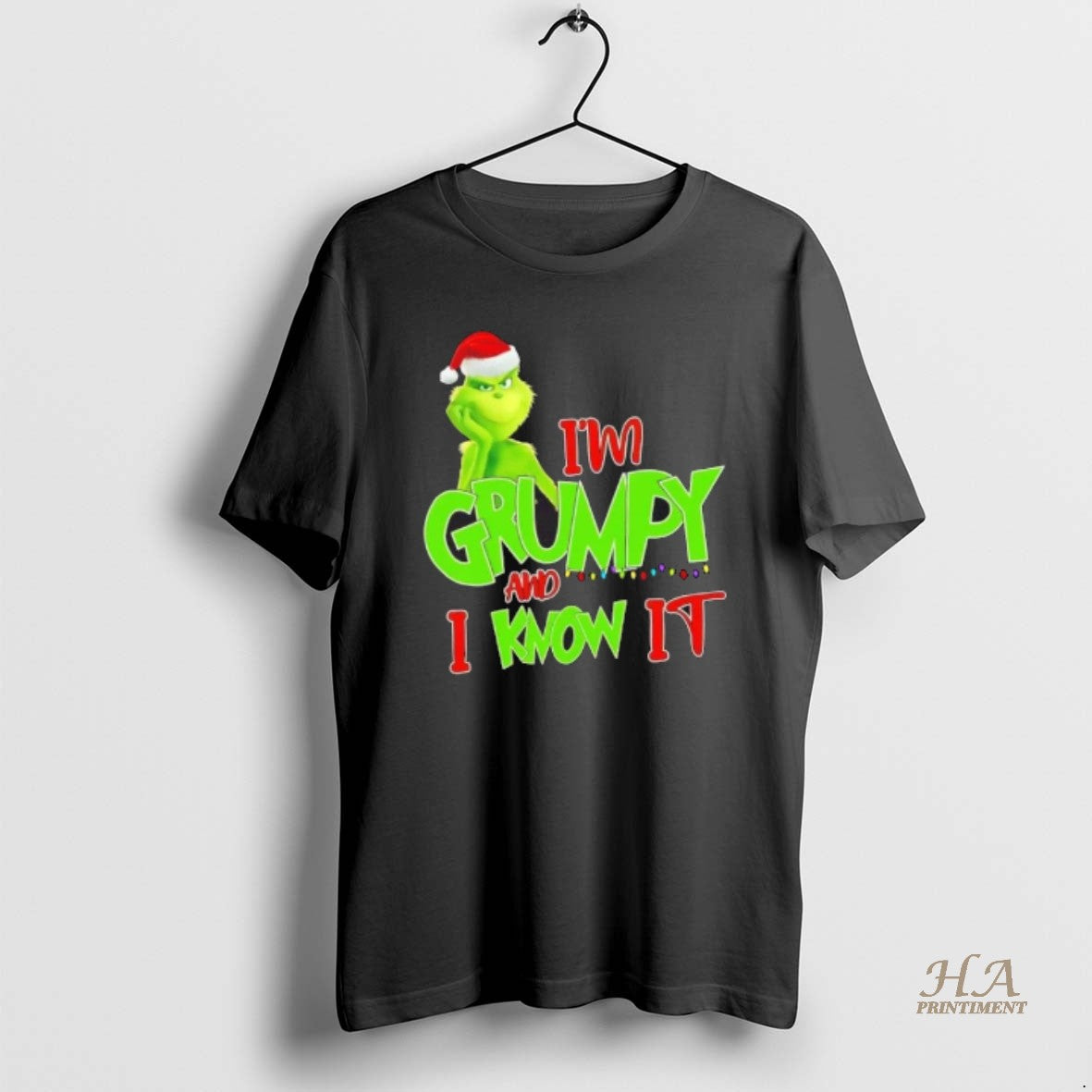 Official Grinch Im Grumpy And I Know It Christmas T-Shirts, Hoodie, Sweatshirt | InkNestWear.com