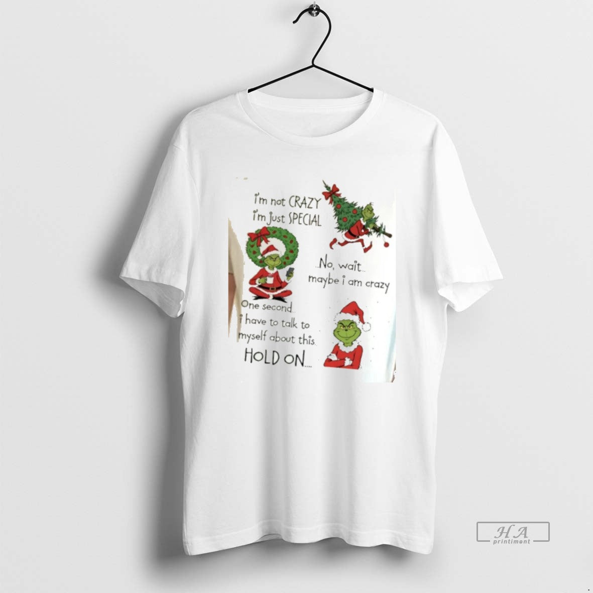 Official Grinch Im Not Crazy Im Just Special No Wait Maybe I Am Crazy Christmas T-Shirts, Hoodie, Sweatshirt