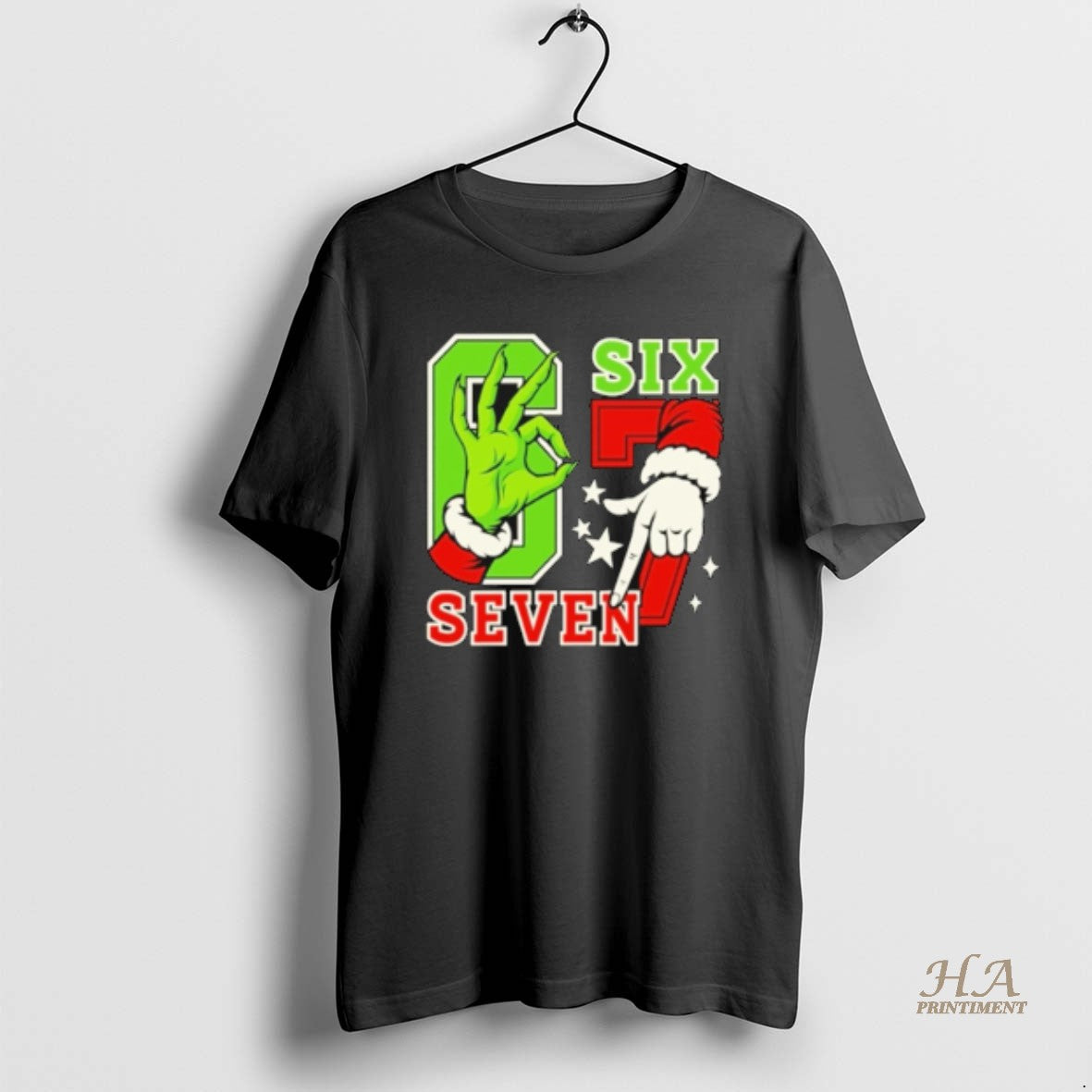 Official Grinch Santa 67 Christmas Tiktok Trending T-Shirts, Hoodie, Sweatshirt | InkNestWear.com