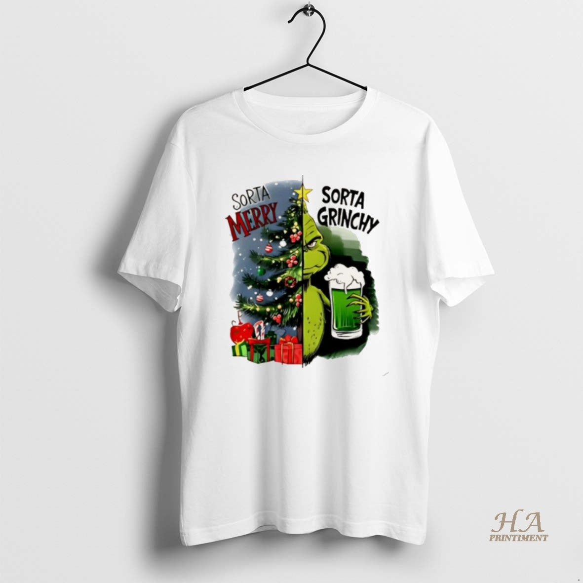 Official Grinch Sorta Merry Sorta Grinchy Christmas Christmas T-Shirts, Hoodie, Sweatshirt | InkNestWear.com