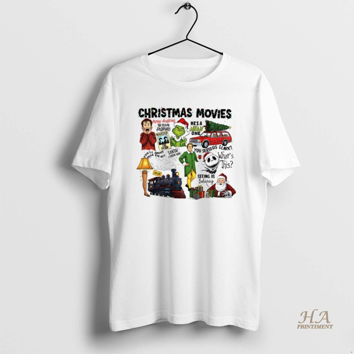 Official Grinch Xmas Movies Ya Filthy Animal Hes A Mean One Merry Christmas T-Shirts, Hoodie, Sweatshirt | InkNestWear.com