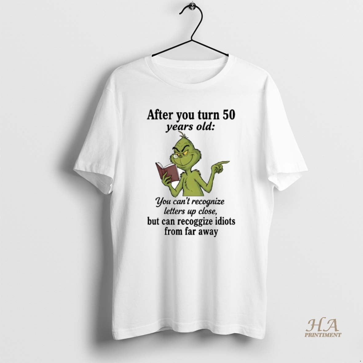 Official Grinch After You Turn 50 Years Old T-Shirts, Hoodie, Sweatshirt | InkNestWear.com