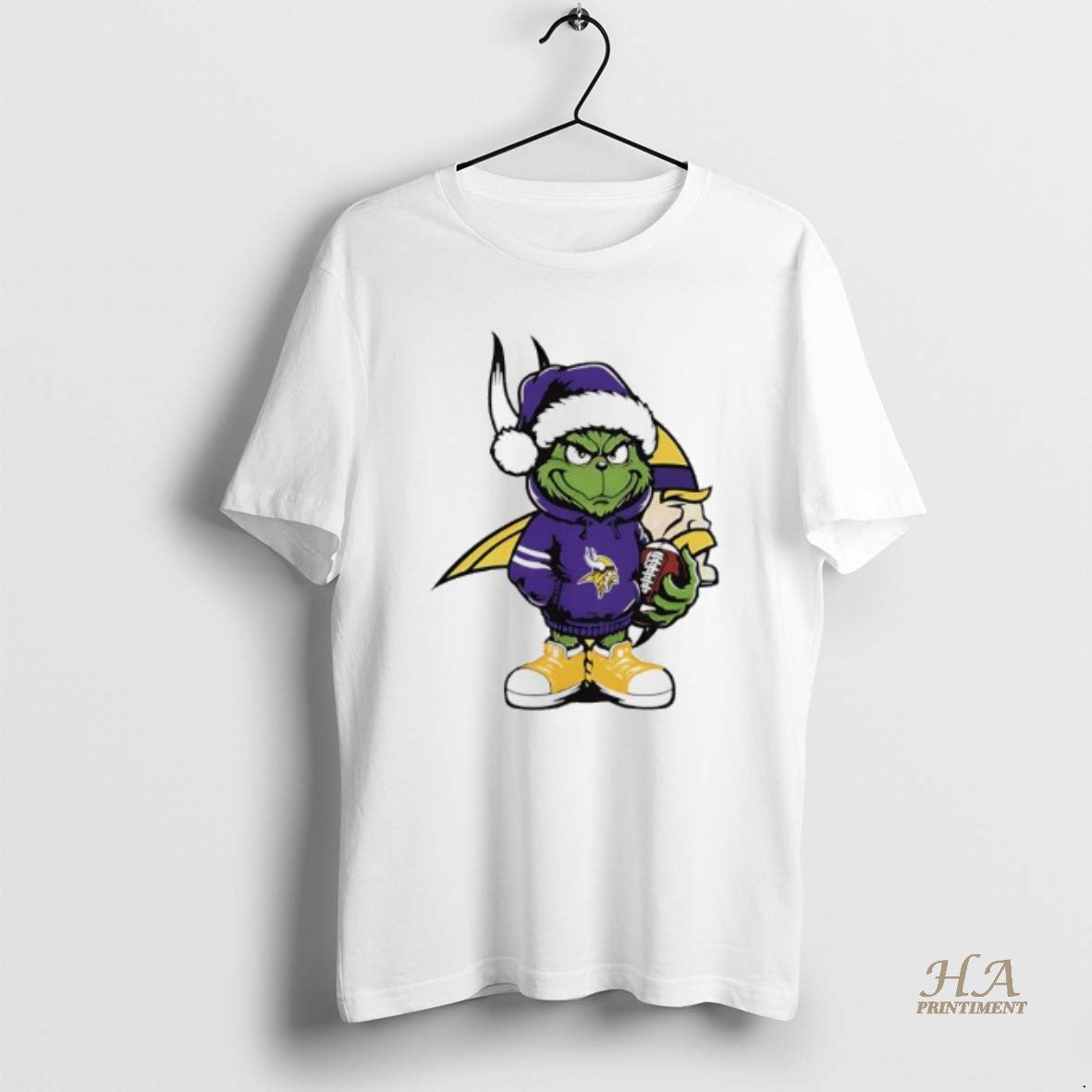 Official Grinch Hug Ball Minnesota Vikings Christmas T-Shirts, Hoodie, Sweatshirt | InkNestWear.com