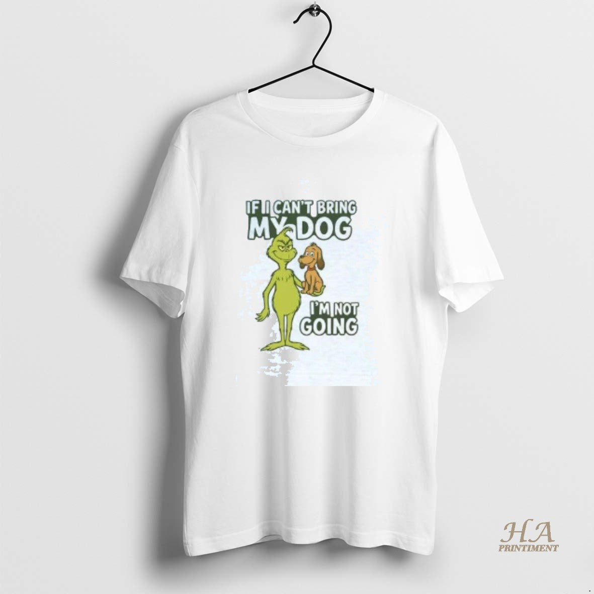 Official Grinch If I Cant Bring My Dog Im Not Going Christmas T-Shirts, Hoodie, Sweatshirt | InkNestWear.com