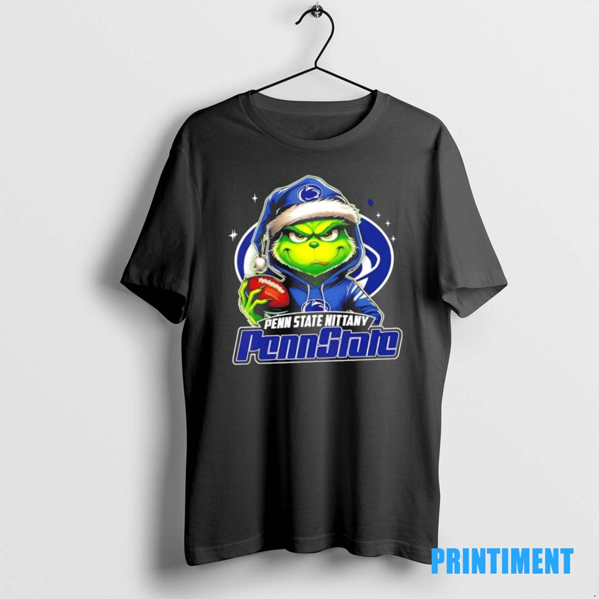 Official Grinch Is Holding A Ball And Smiling At Penn State Nittany Lions Fans Christmas T-Shirts, Hoodie, Sweatshirt