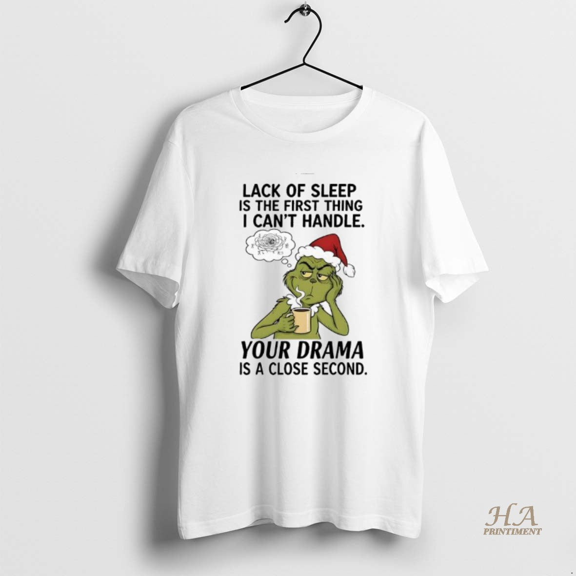 Official Grinch Lack Of Sleep Is The First Thing I Cant Handle T-Shirts, Hoodie, Sweatshirt | InkNestWear.com