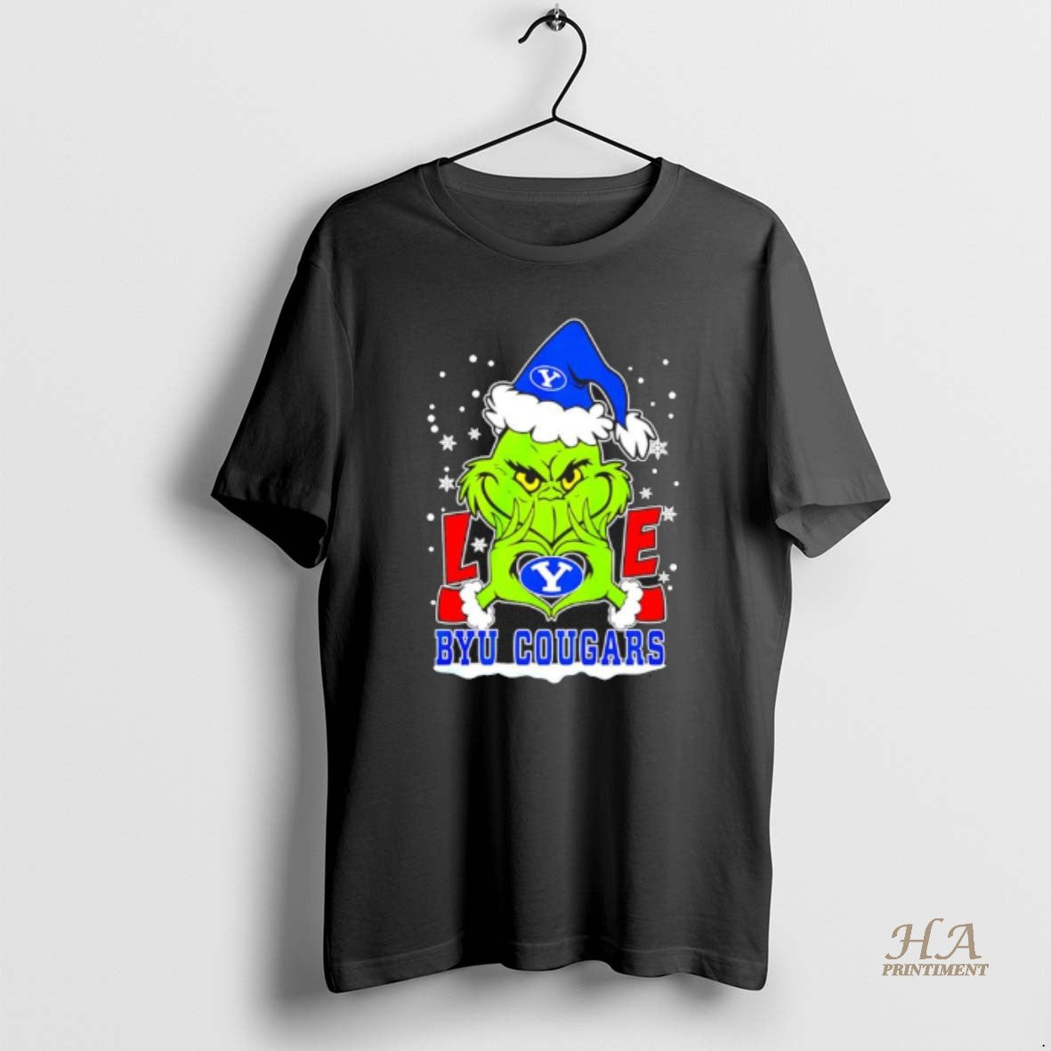 Official Grinch Love Byu Cougars Christmas 25 T-Shirts, Hoodie, Sweatshirt | InkNestWear.com