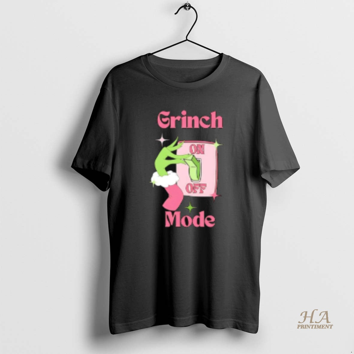 Official Grinch Mode On Grinch Hand T-Shirts, Hoodie, Sweatshirt | InkNestWear.com