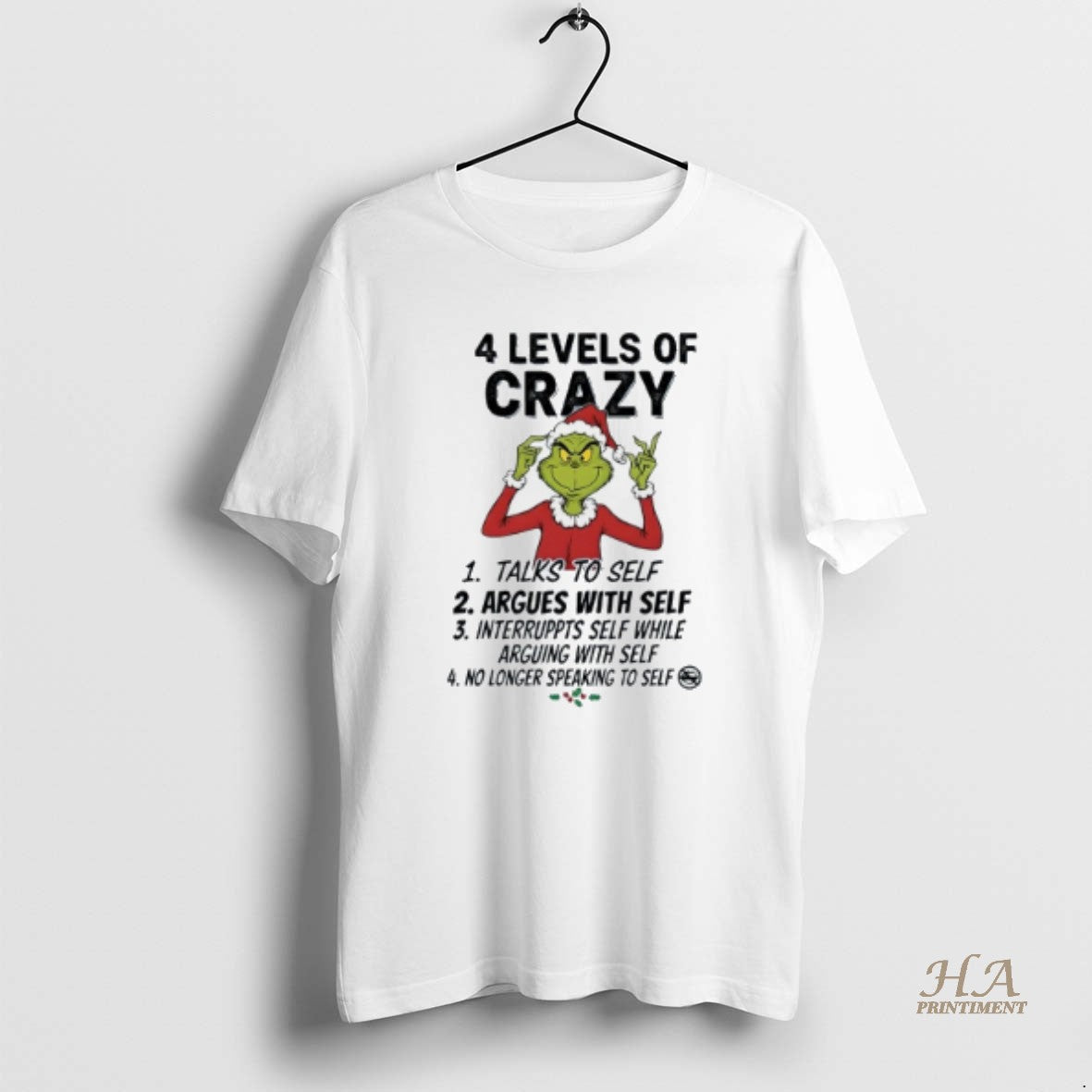Official Grinch Talks To Self Argues With Self Interruppts Self Speaking To Self T-Shirts, Hoodie, Sweatshirt