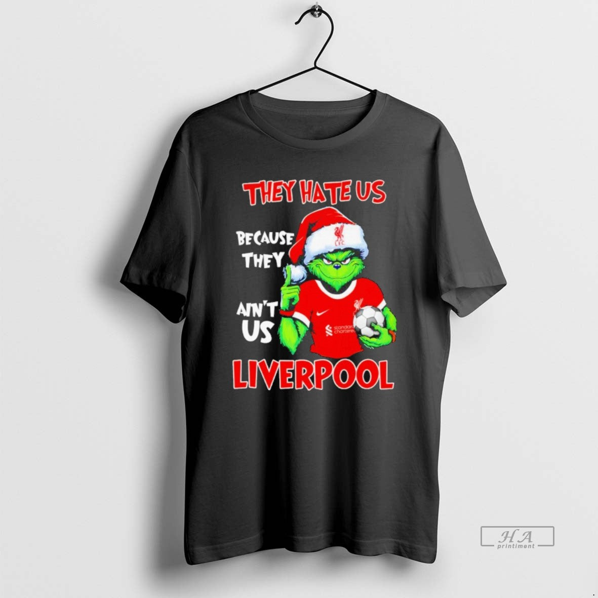 Official Grinch They Hate Us Because They Aint Us Liverpool Fc
