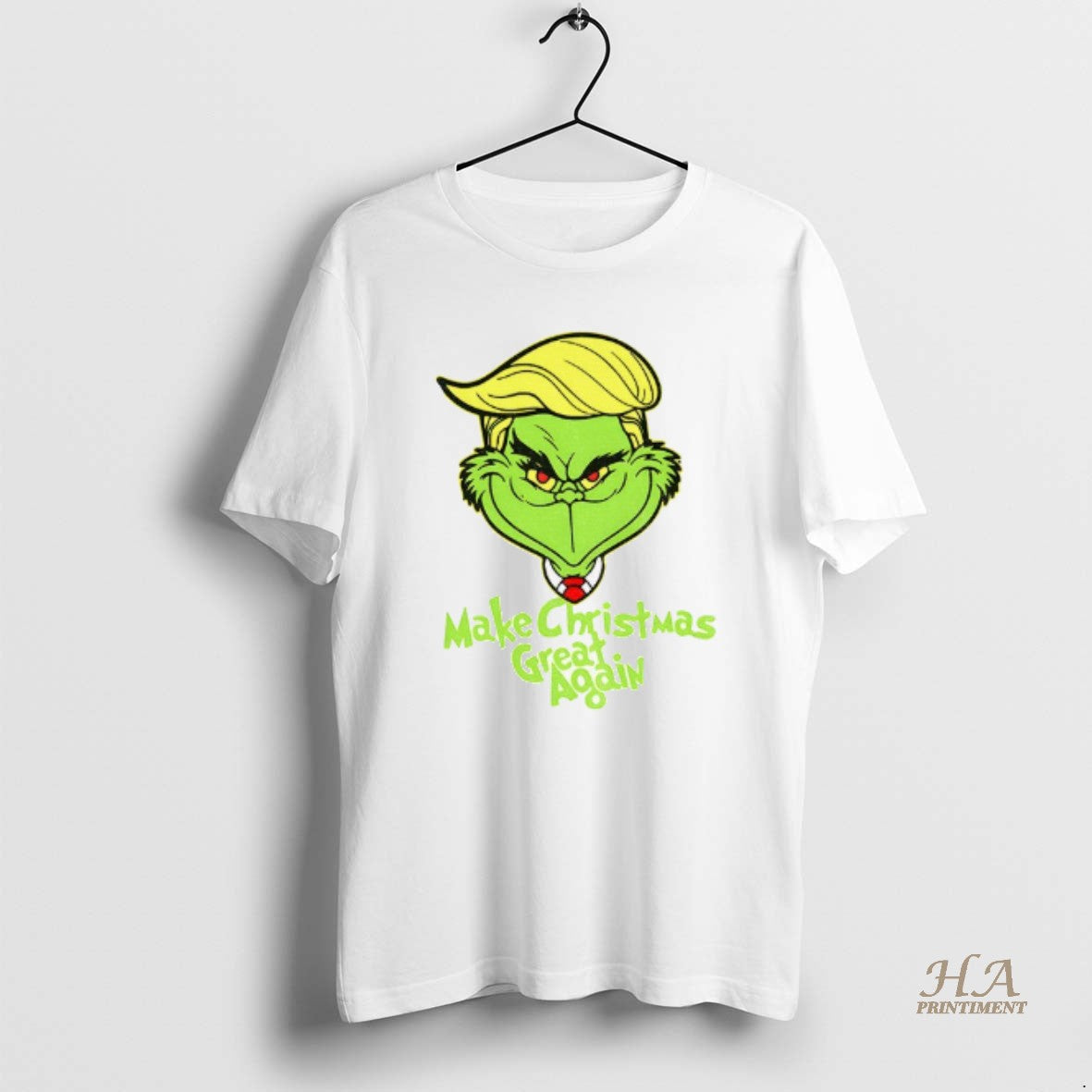 Official Grinch X Donald Trump Make Christmas Great Again Merry Christmas T-Shirts, Hoodie, Sweatshirt | InkNestWear.com