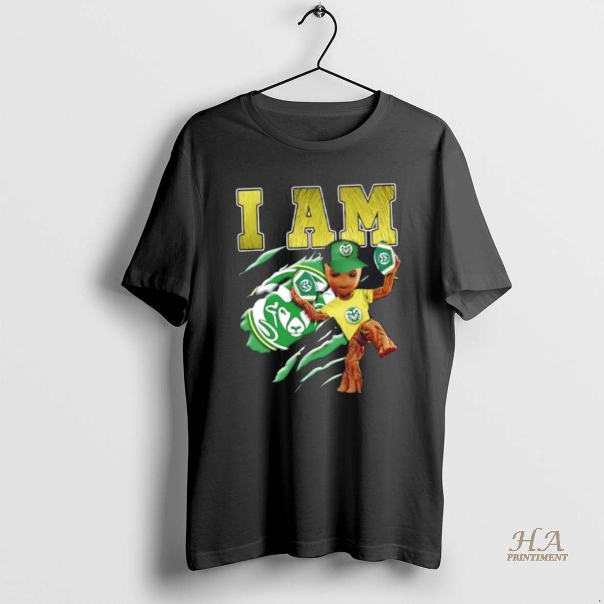 Official Groot I Am Colorado State Rams Fan T-Shirts, Hoodie, Sweatshirt | InkNestWear.com