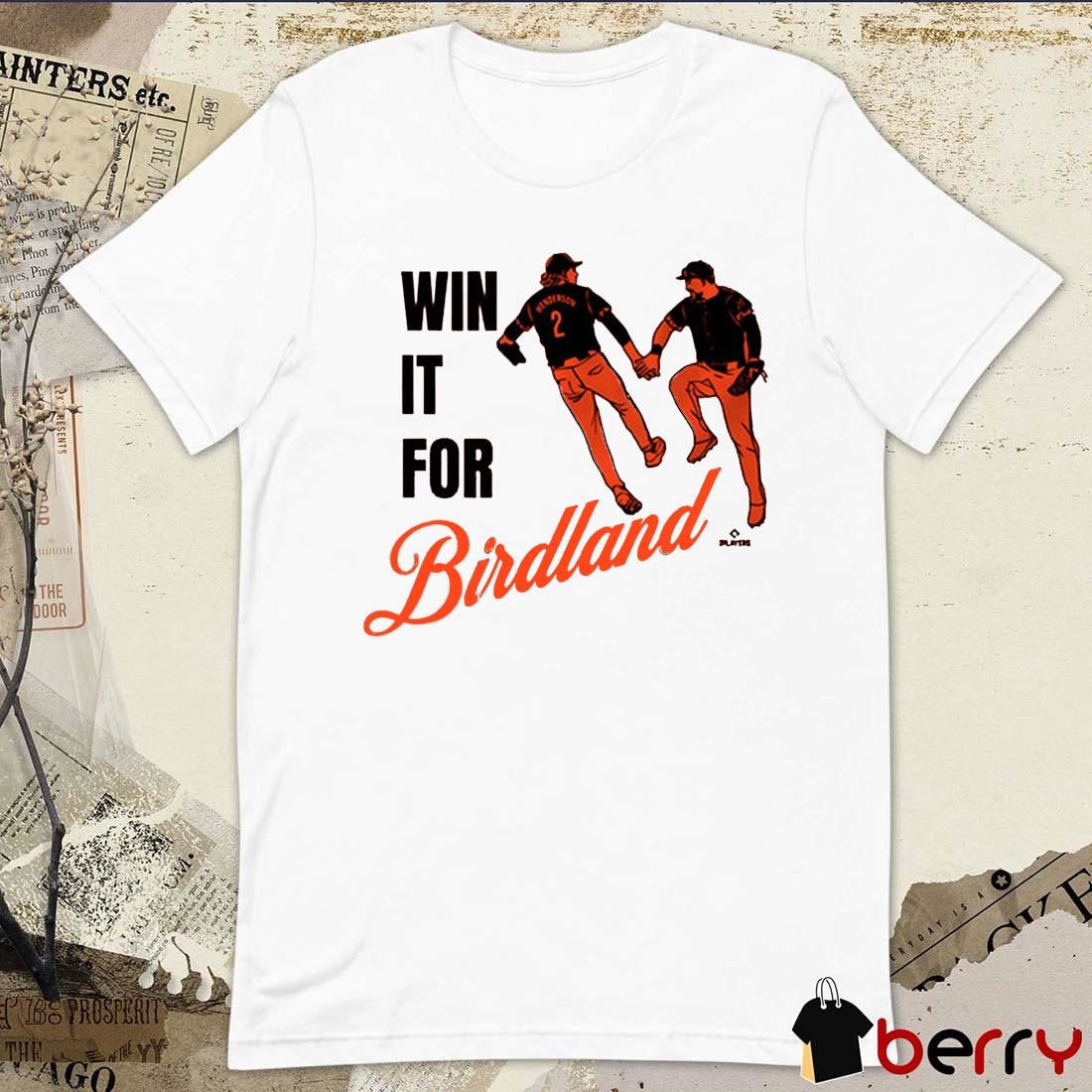 Gunnar Henderson And Anthony Santander Win It for Birdland Baltimore Orioles MLB t-shirt