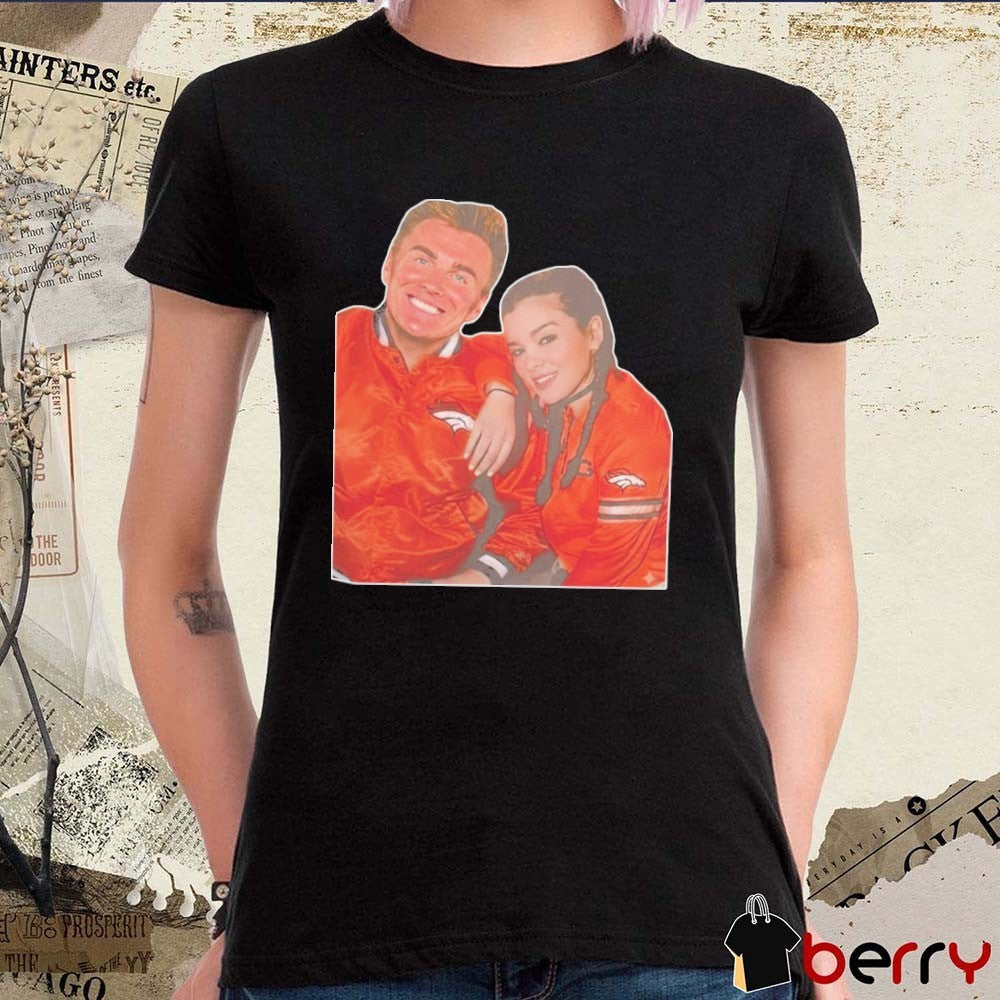 Hailee Steinfeld NFL Josh Allen Buffalo Bills and Denver Broncos t-shirt