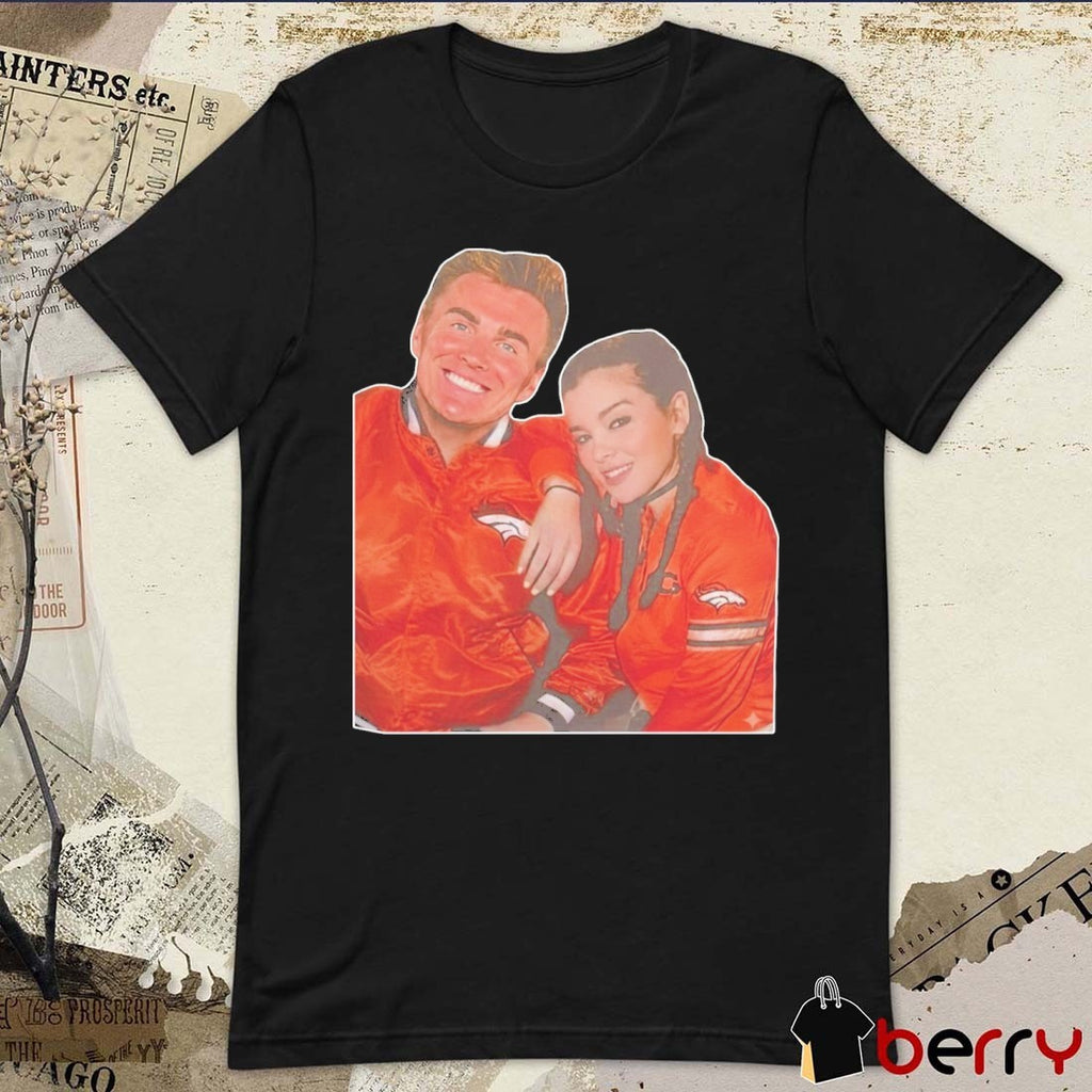 Hailee Steinfeld NFL Josh Allen Buffalo Bills and Denver Broncos t-shirt