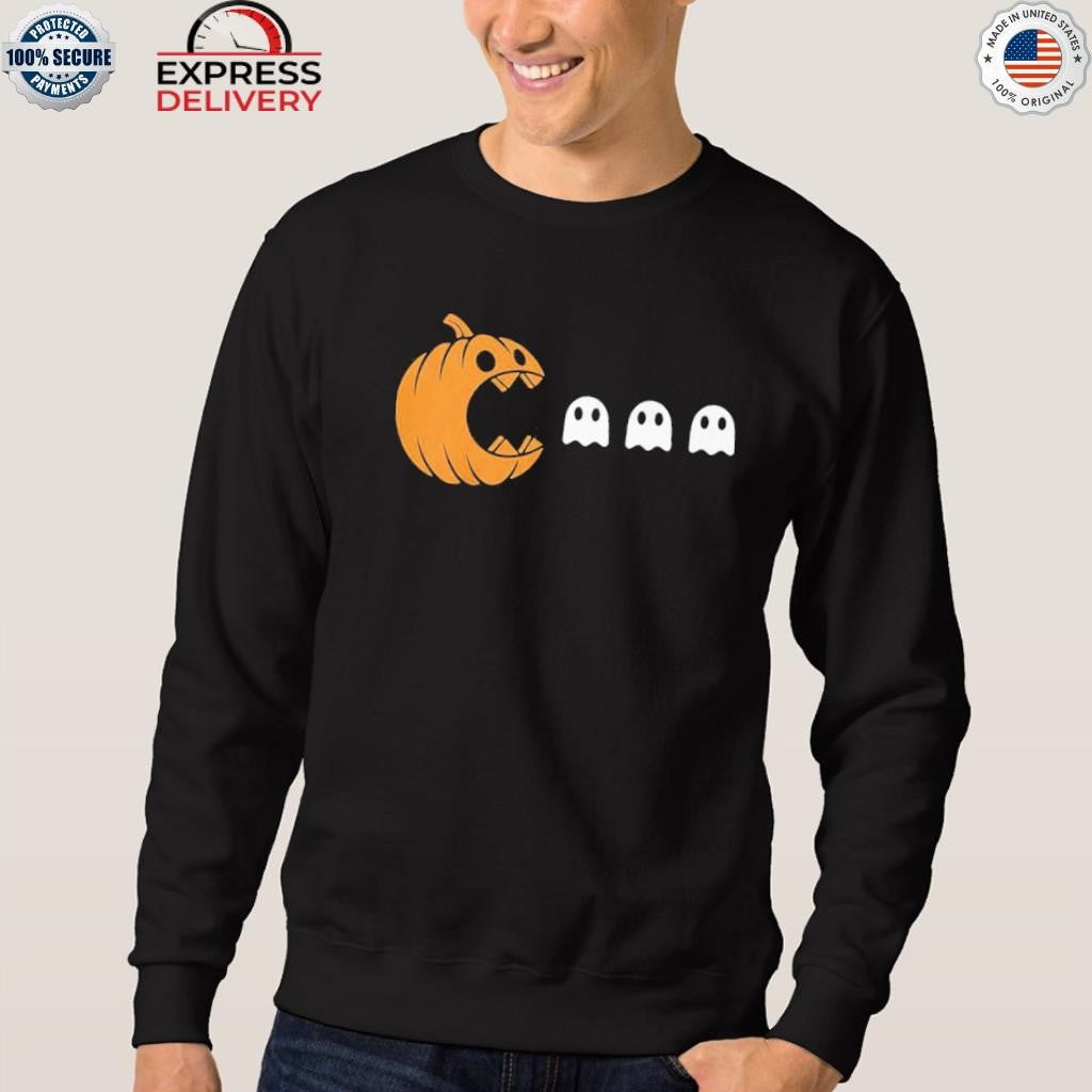 Halloween Pumpkin Eating Ghost Shirt