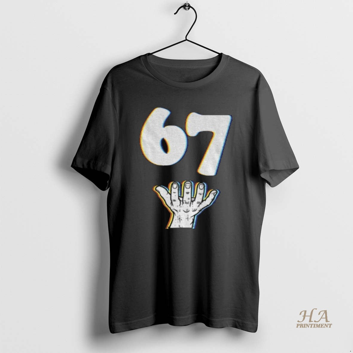 Official Hand 67 Meme Funny T-Shirts, Hoodie, Sweatshirt | InkNestWear.com
