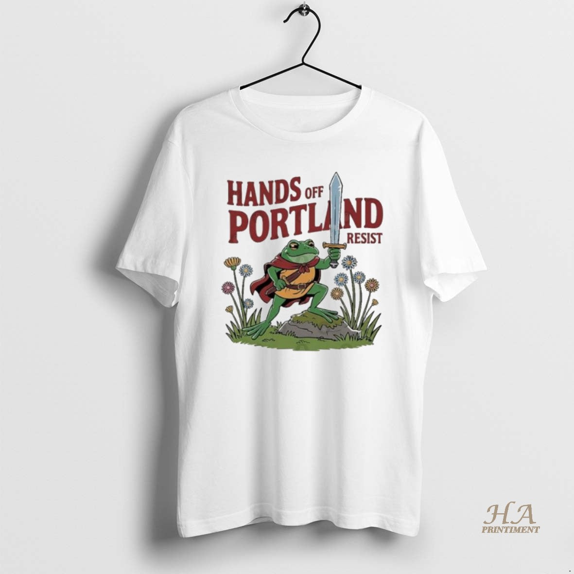 Official Hands Off Portland Frogs Resist T-Shirts, Hoodie, Sweatshirt | InkNestWear.com