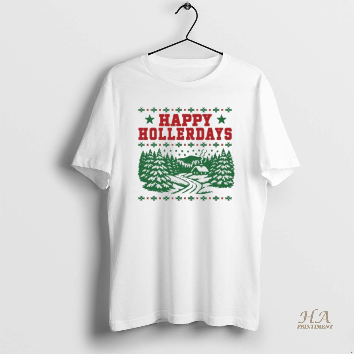 Official Happy Hollerdays Christmas 2025 T-Shirts, Hoodie, Sweatshirt | InkNestWear.com