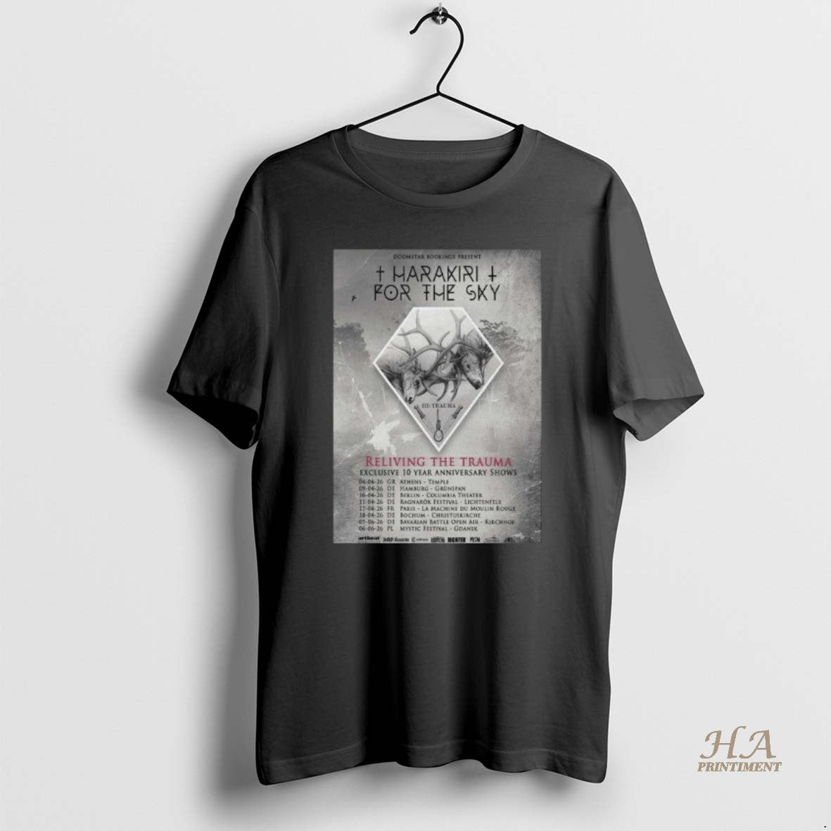 Official Harakiri For The Sky Exclusive 10th Anniversary Shows 2026 Long Sleve T-Shirts, Hoodie, Sweatshirt | InkNestWear.com