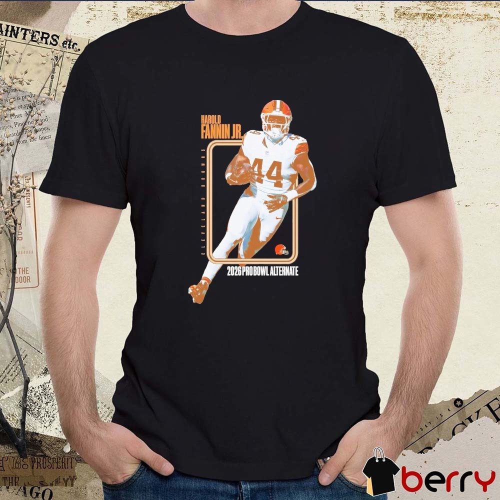 Harold Fannin Jr. 2026 Pro Bowl Alternate Cleveland Browns NFL t-shirt