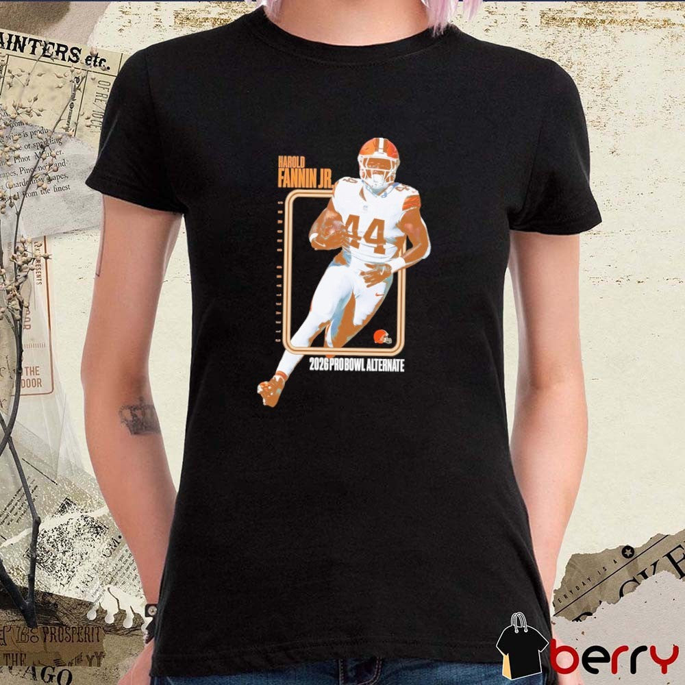 Harold Fannin Jr. 2026 Pro Bowl Alternate Cleveland Browns NFL t-shirt
