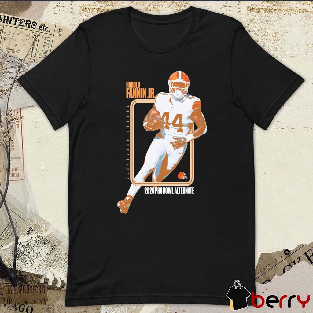 Harold Fannin Jr. 2026 Pro Bowl Alternate Cleveland Browns NFL t-shirt