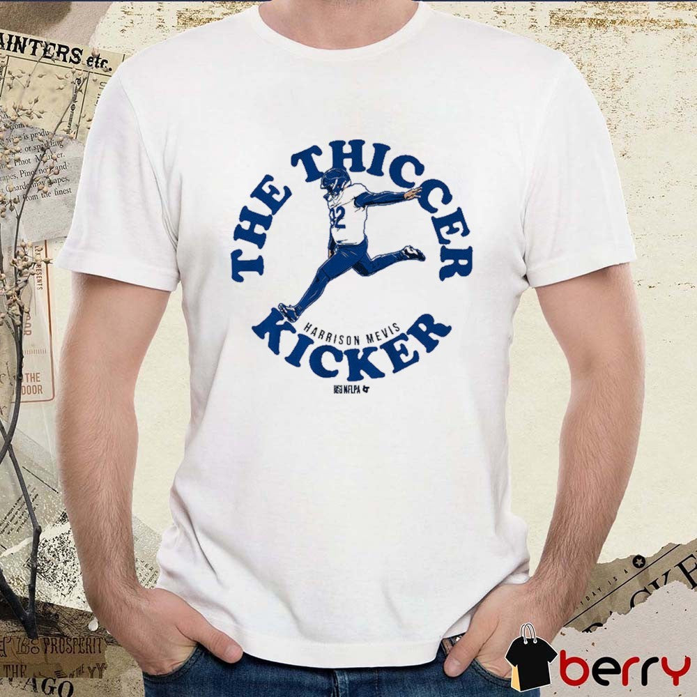 Harrison Mevis The Thiccer Kicker Los Angeles Rams NFL t-shirt