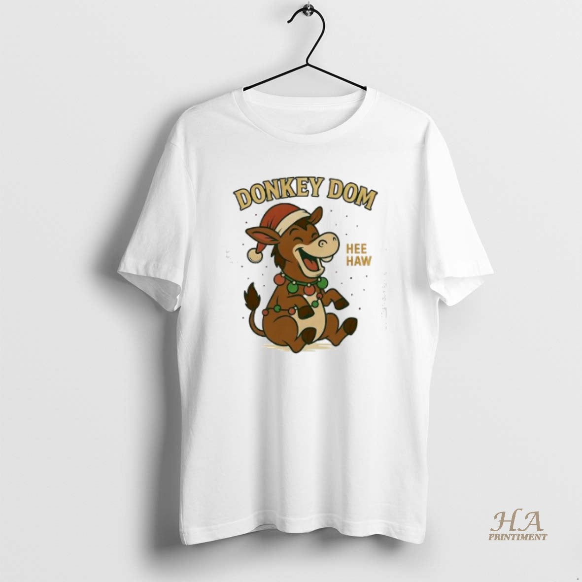 Official Haw The Donkey Dom Funny Christmas T-Shirts, Hoodie, Sweatshirt | InkNestWear.com