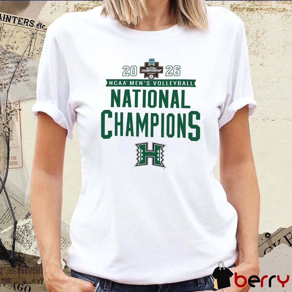 Hawaii Rainbow Warriors 2026 NCAA Men’s Volleyball National Champions t-shirt